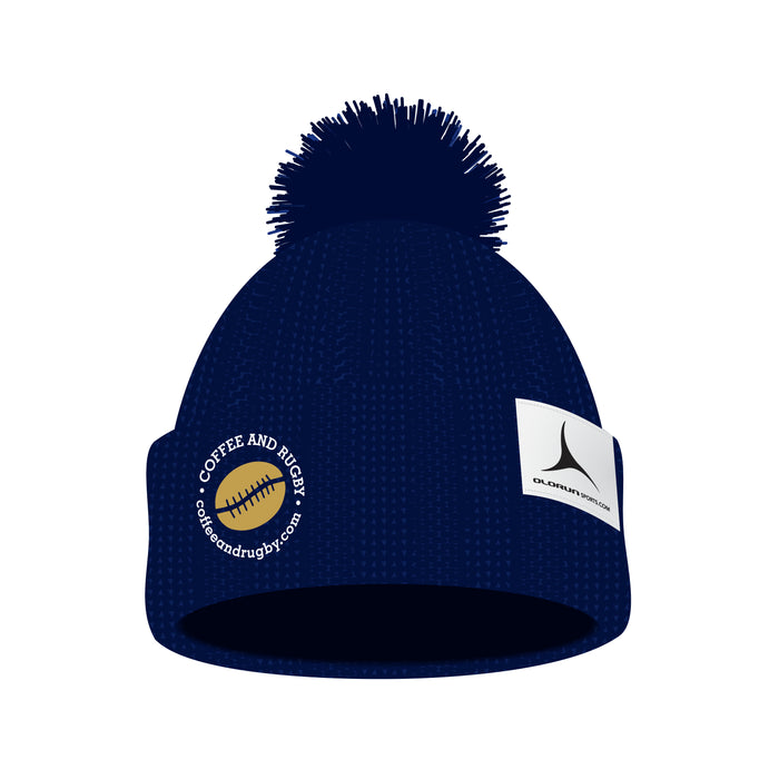 Coffee and Rugby Bobble Hat