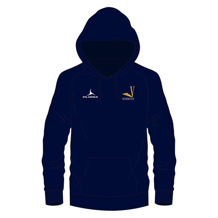 Vale Cricket Club Cotton Rich Children's Hoodie - Navy