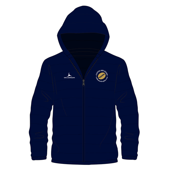 Coffee and Rugby Kid's Padded Jacket