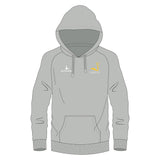 Vale Cricket Club Cotton Rich Adults Hoodie - Heather Grey