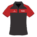 Cawdor Cars Adult's Polo Shirt - Black/Red