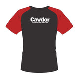 Cawdor Cars Adult's Short Sleeve T-Shirt - Black/Red