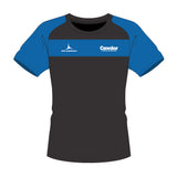 Cawdor Cars Adult's Short Sleeve T-Shirt - Black/Blue