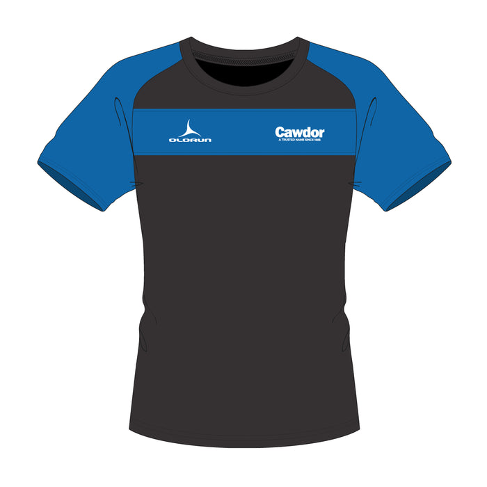 Cawdor Cars Adult's Short Sleeve T-Shirt - Black/Blue
