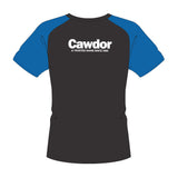 Cawdor Cars Adult's Short Sleeve T-Shirt - Black/Blue