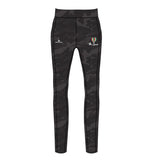 Ar y Gorwel Camo Kids Leggings - Black