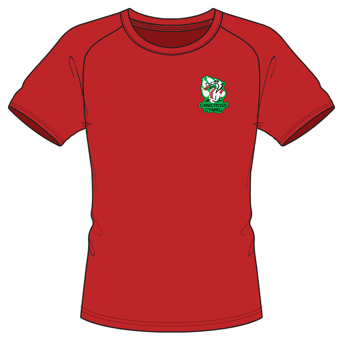 Canicross Ladies Cotton Printed T-Shirt