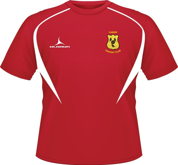 Carew CC Kid's Flux T Shirt Red/White