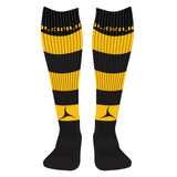 Ceredigion Schools Hooped Socks Black/Amber