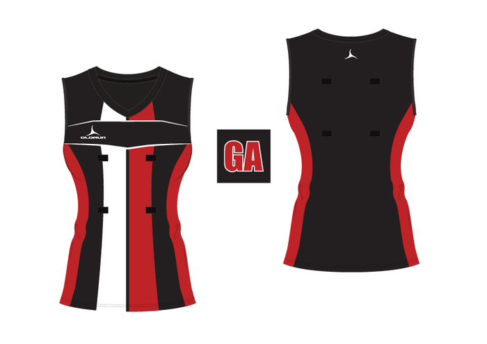 Olorun Envi V Neck Netball Vest