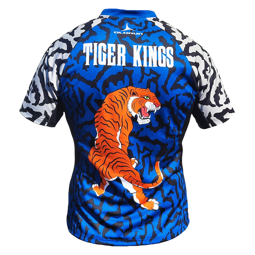 The Tiger Kings 7's Supporters Rugby Shirt Olorun Sports