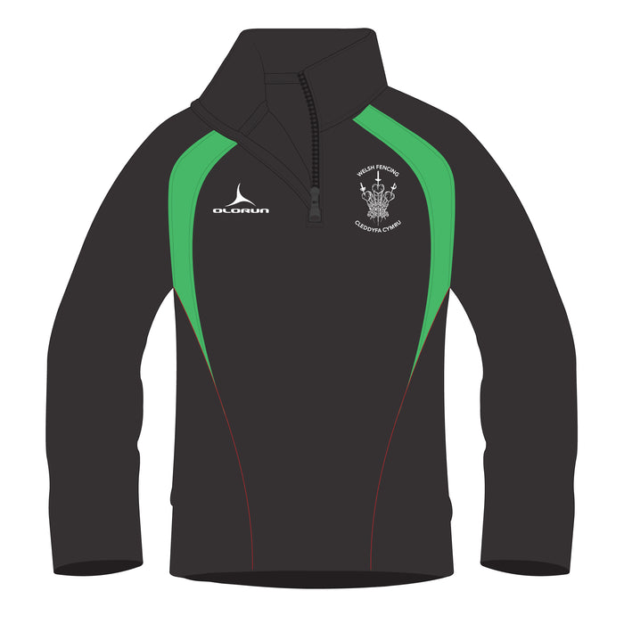 Welsh Fencing Adult's Pulse 1/4 Zip Midlayer