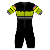 Trojan Performance Short Sleeve FullZip Tri Suit