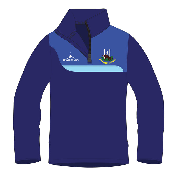 St Clears RFC Kid's Tempo 1/4 Zip Midlayer
