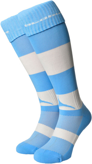 Olorun Hooped Socks Sky/White (Fast Delivery)
