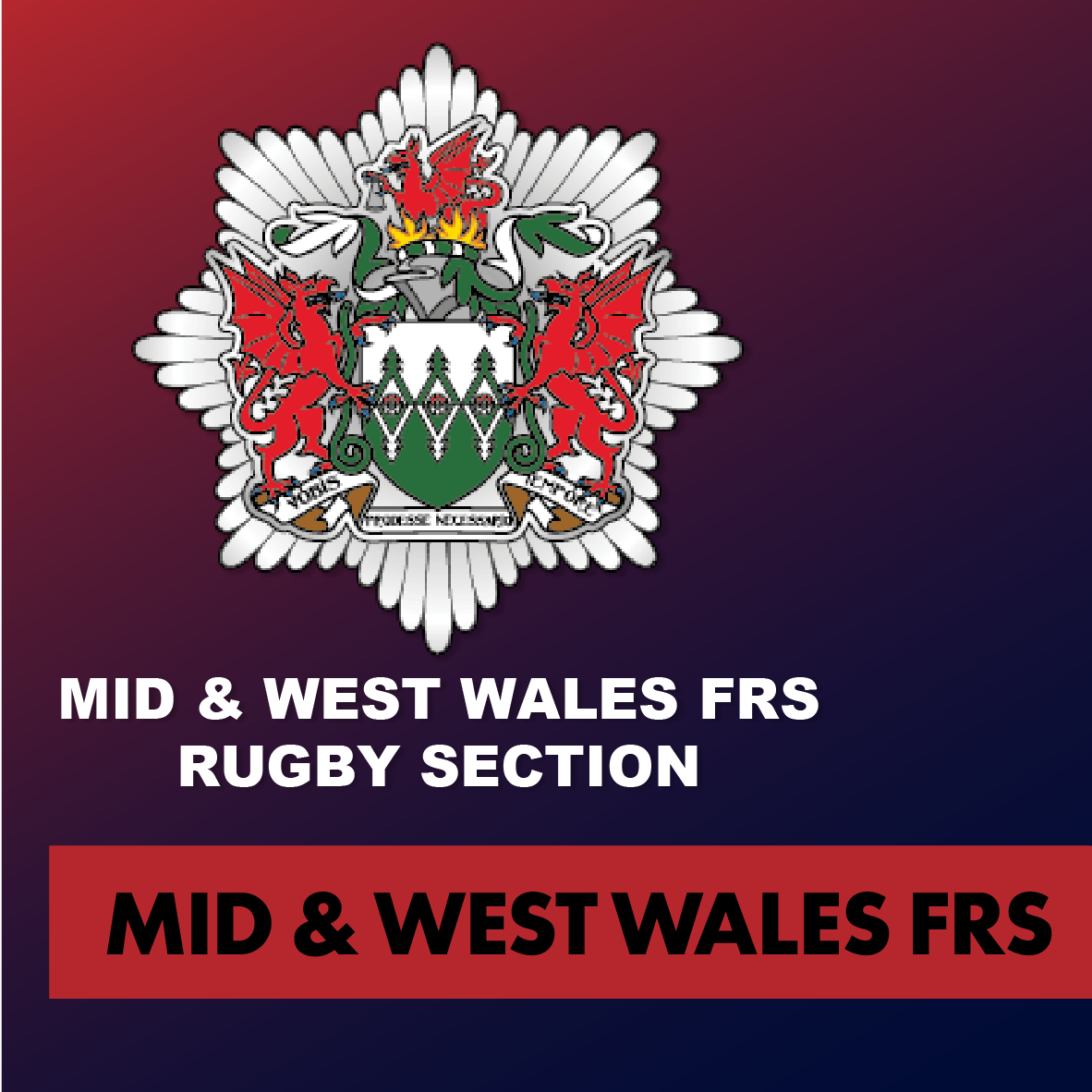 Mid & West Wales Fire & Rescue Service Rugby Online Shop