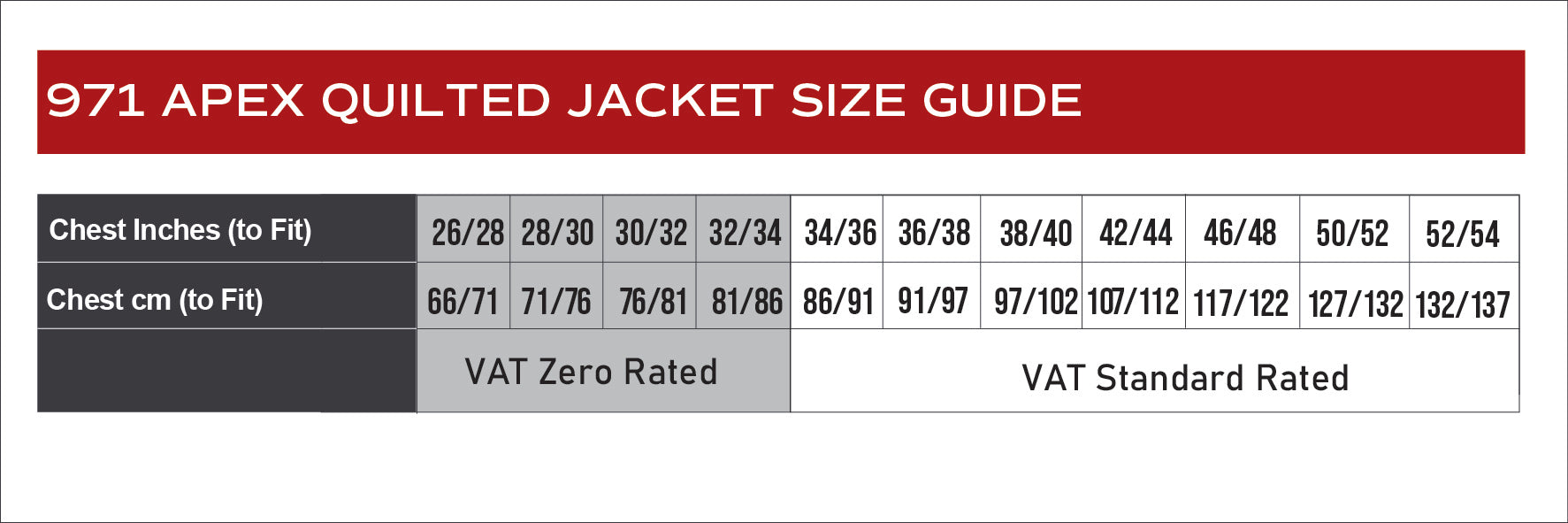 Apex Quilted Jacket - Adult