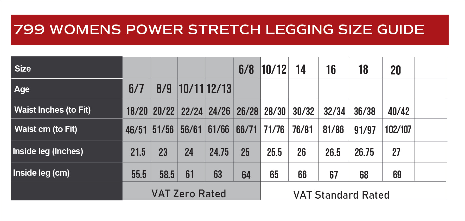 Girl's Power Stretch Legging