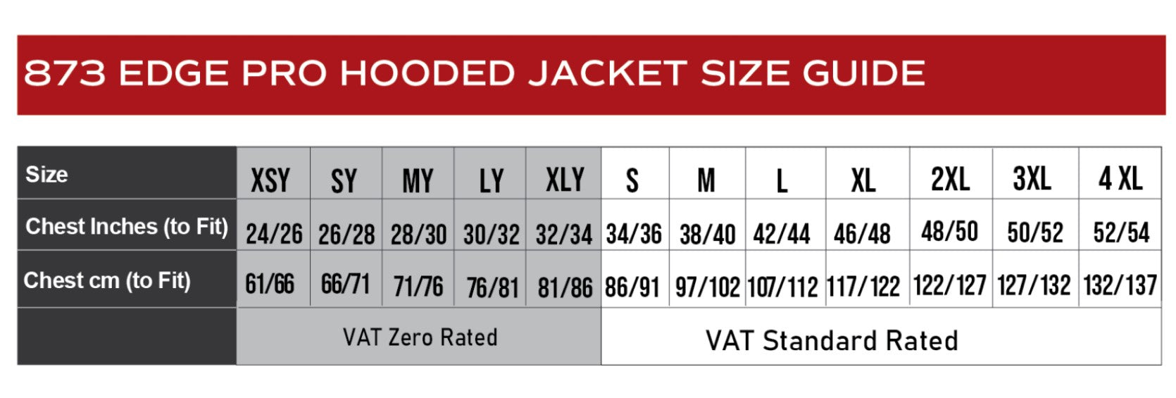 Edge Pro Hooded Jacket - Youth