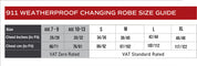 Weatherproof Changing Robe - Adult