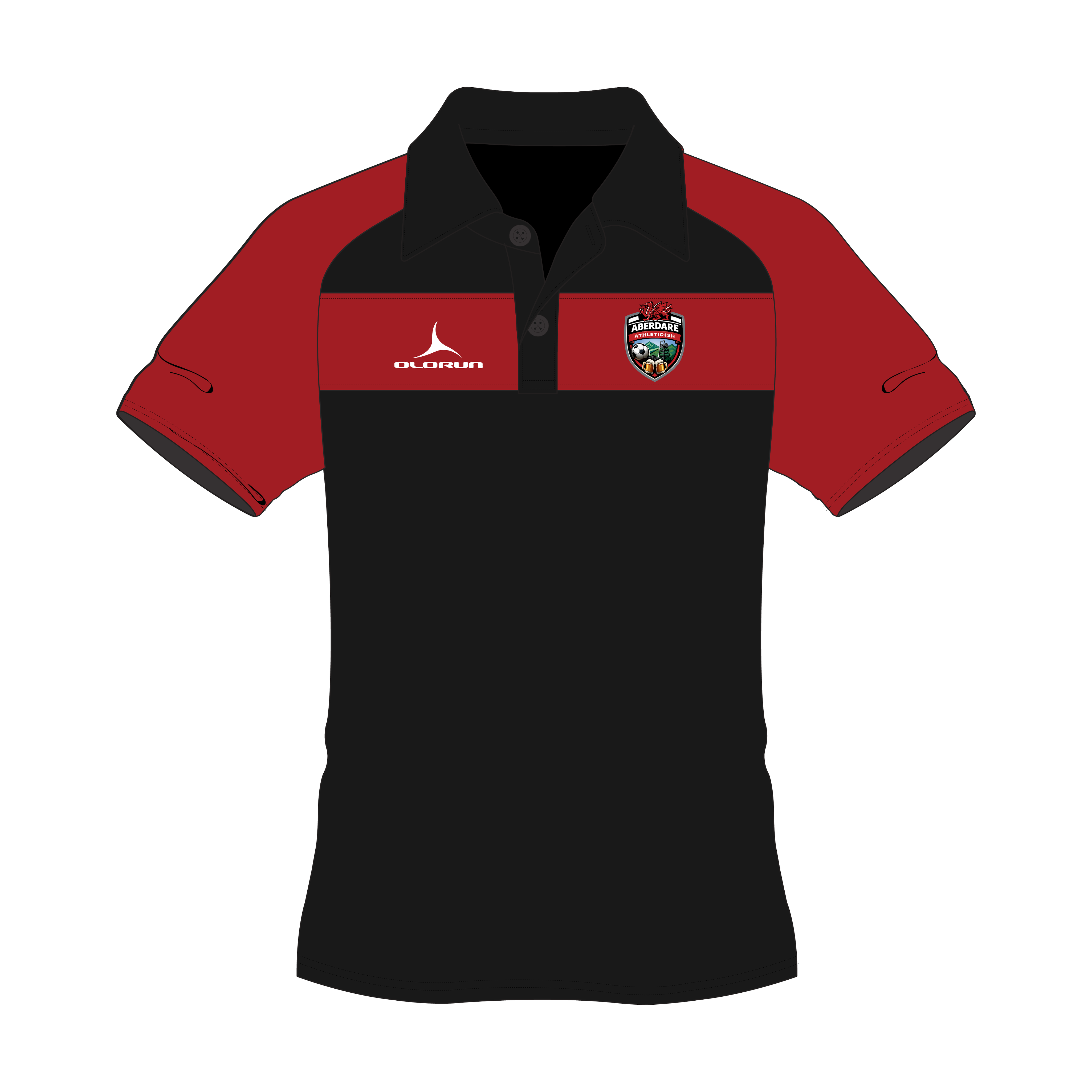 Aberdare Athletic-ish  Adult's Polo Shirt