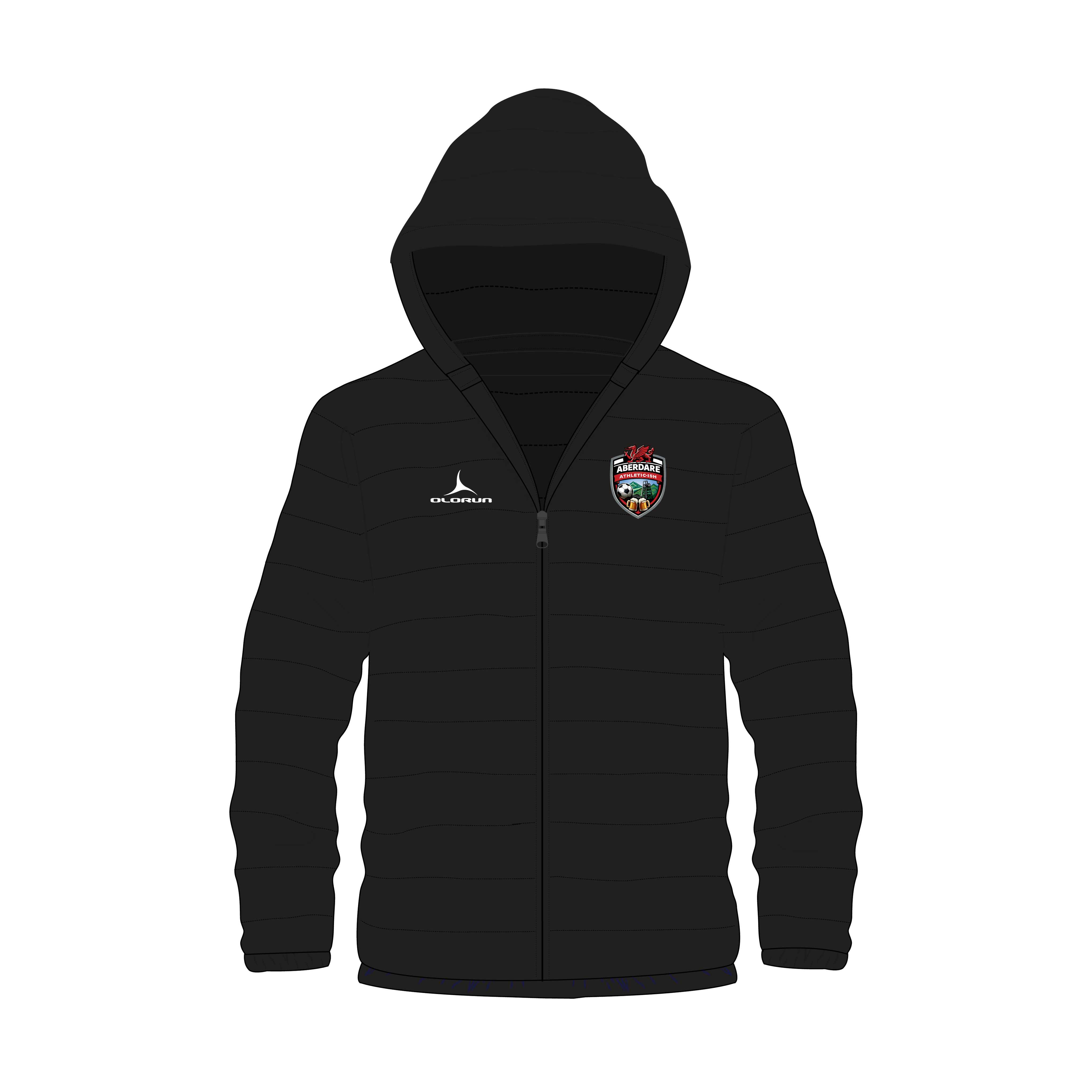 Aberdare Athletic-ish Adult's Padded Jacket