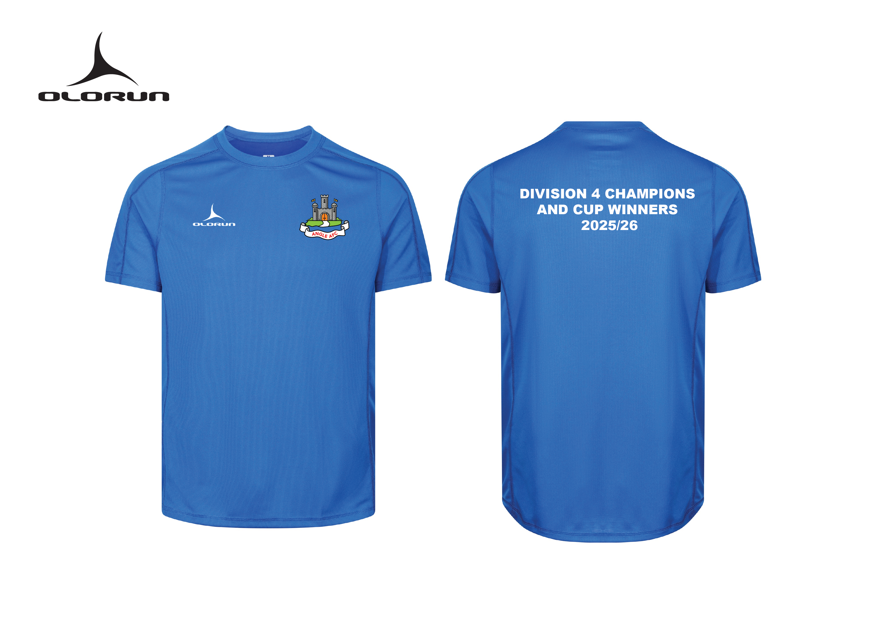 Angle FC Adults Winners performance tee