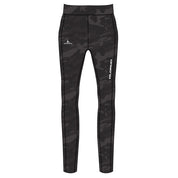 Canicross Mens Camo Leggings - Black