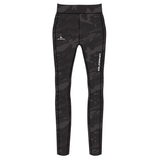 Canicross Mens Camo Leggings - Black