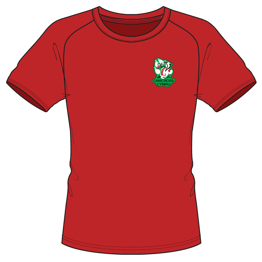 Canicross Children's Cotton Printed T-Shirt