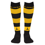 Ceredigion Schools Hooped Socks Black/Amber