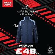 4 X Full Zip Jackets