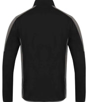 Contrast Zip Neck Midlayer Top