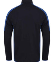 Contrast Zip Neck Midlayer Top