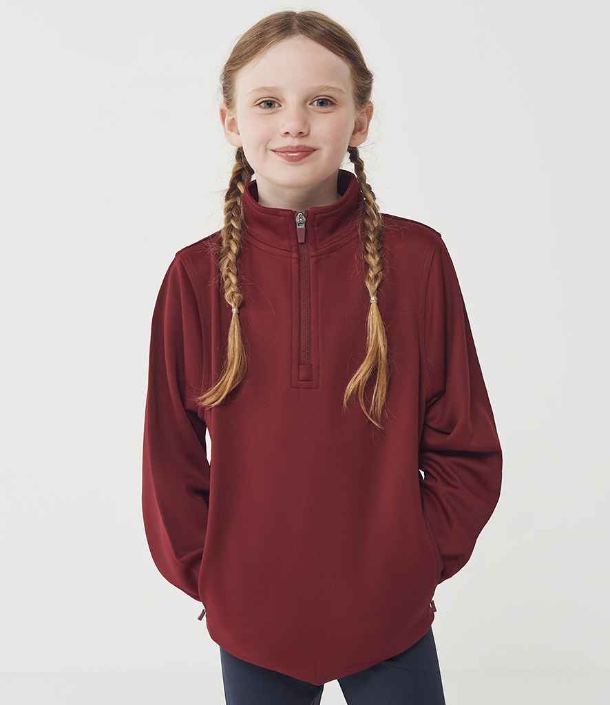Kids 1/4 Zip Tracksuit Top