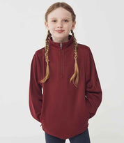 Kids 1/4 Zip Tracksuit Top