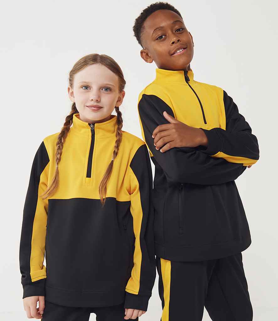 Kids 1/4 Zip Tracksuit Top