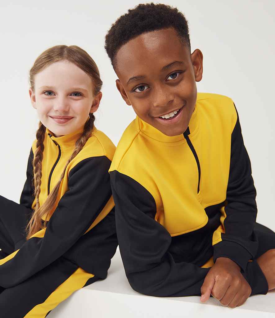Kids 1/4 Zip Tracksuit Top
