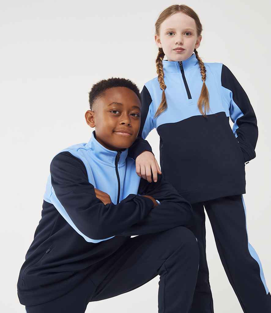 Kids 1/4 Zip Tracksuit Top