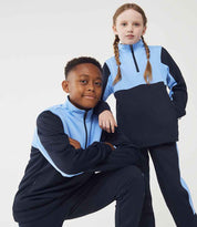 Kids 1/4 Zip Tracksuit Top