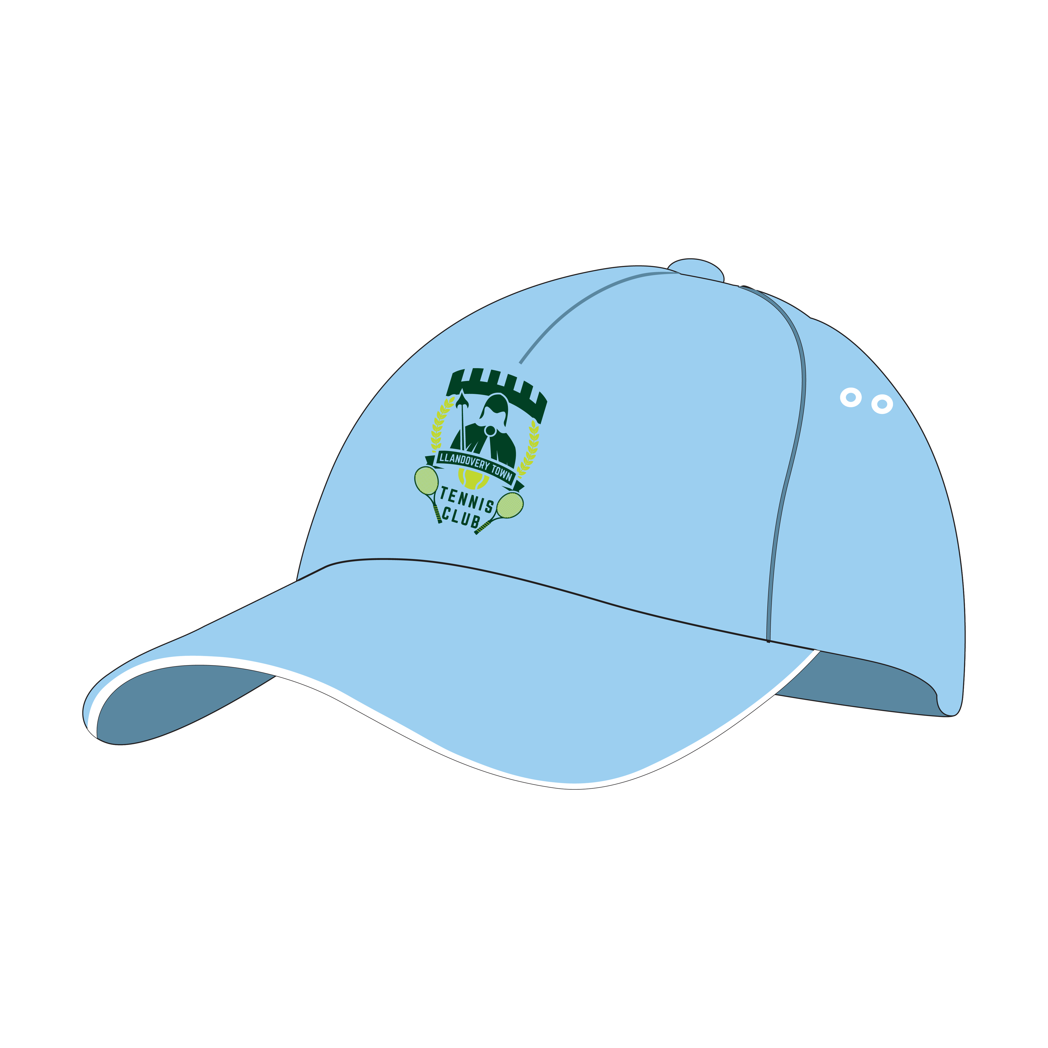 Llandovery Town Tennis  5 Panel Cap