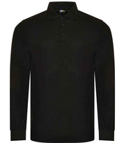 Long Sleeve Pique Polo Shirt