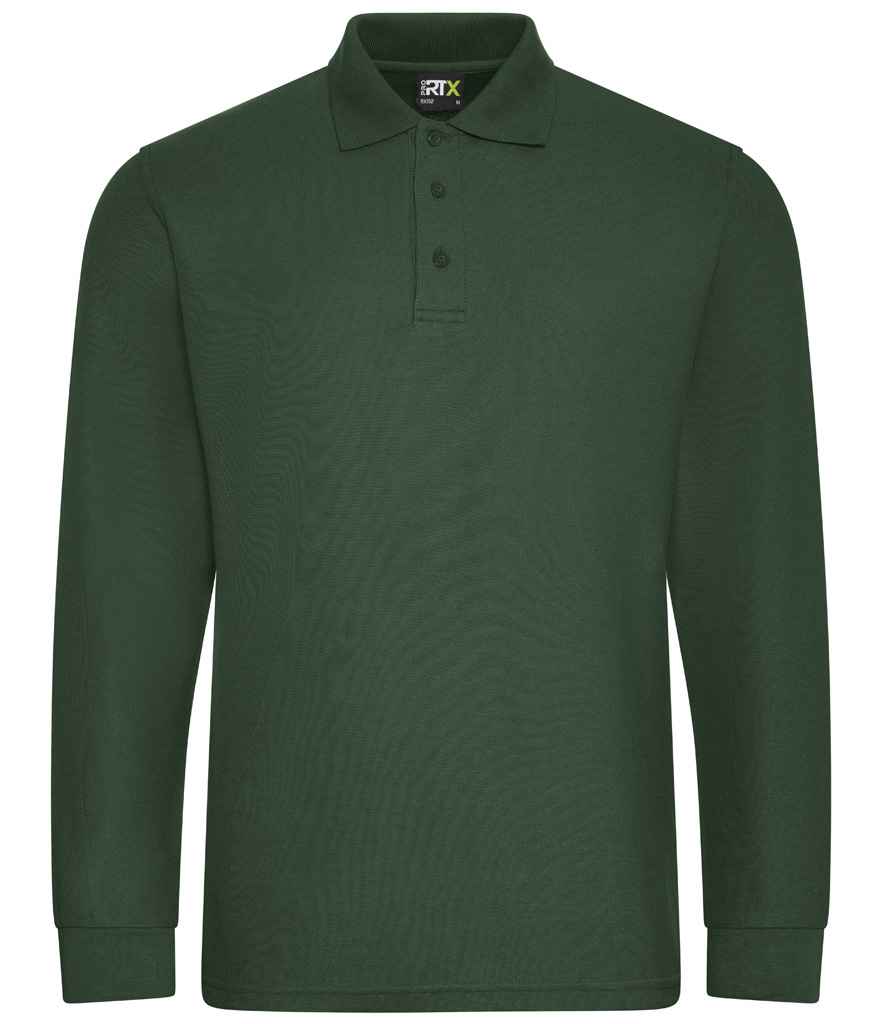 Long Sleeve Pique Polo Shirt