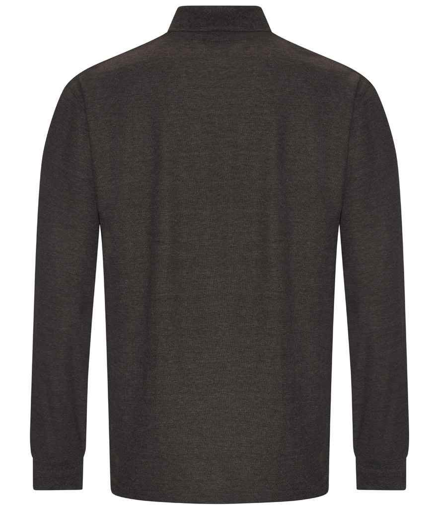 Long Sleeve Pique Polo Shirt