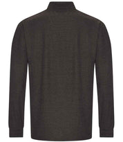 Long Sleeve Pique Polo Shirt