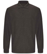 Long Sleeve Pique Polo Shirt