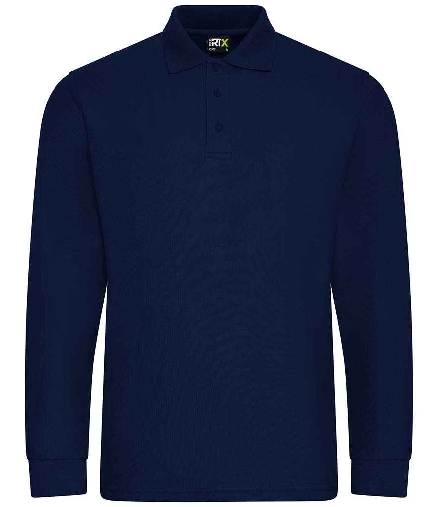 Long Sleeve Pique Polo Shirt