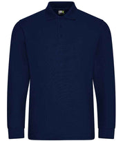 Long Sleeve Pique Polo Shirt