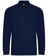 Long Sleeve Pique Polo Shirt