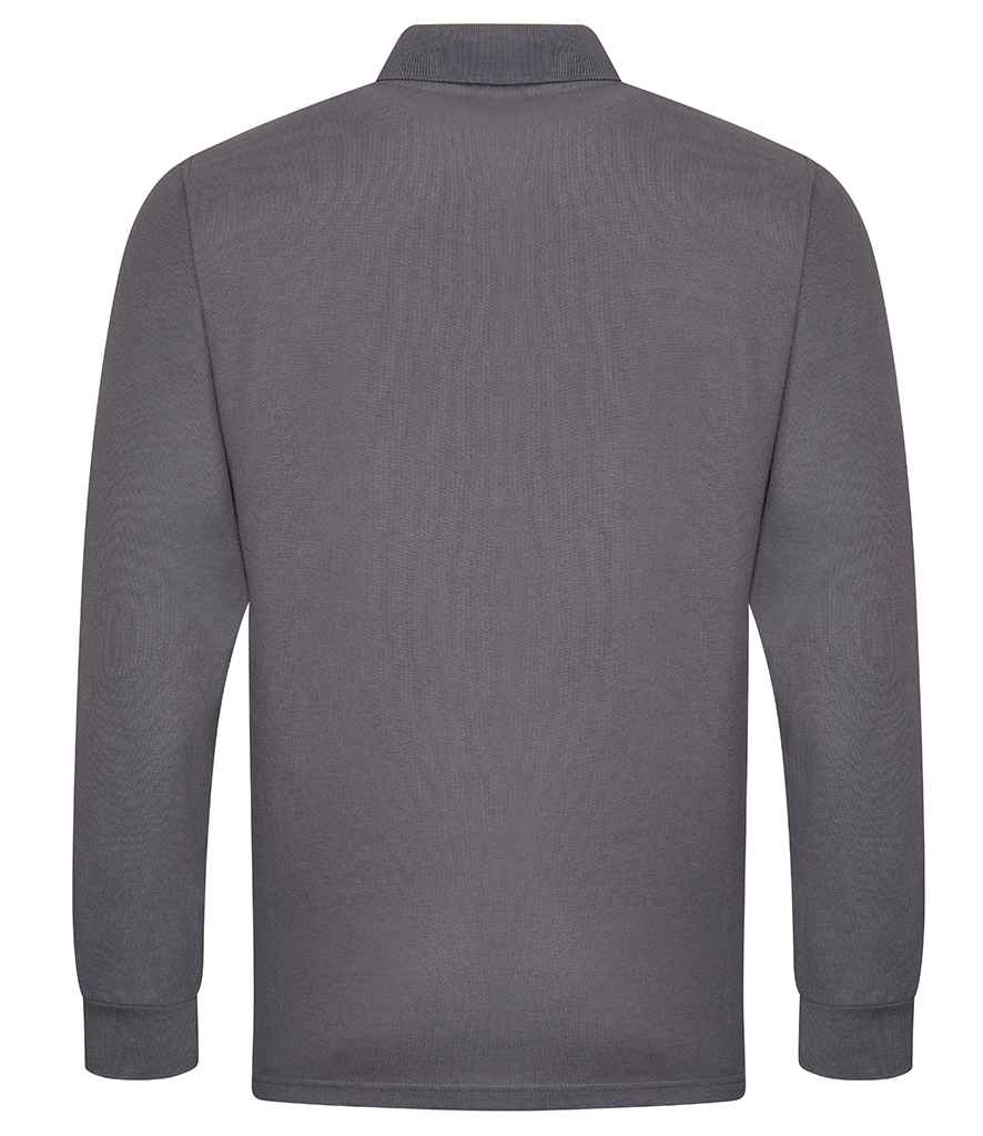 Long Sleeve Pique Polo Shirt